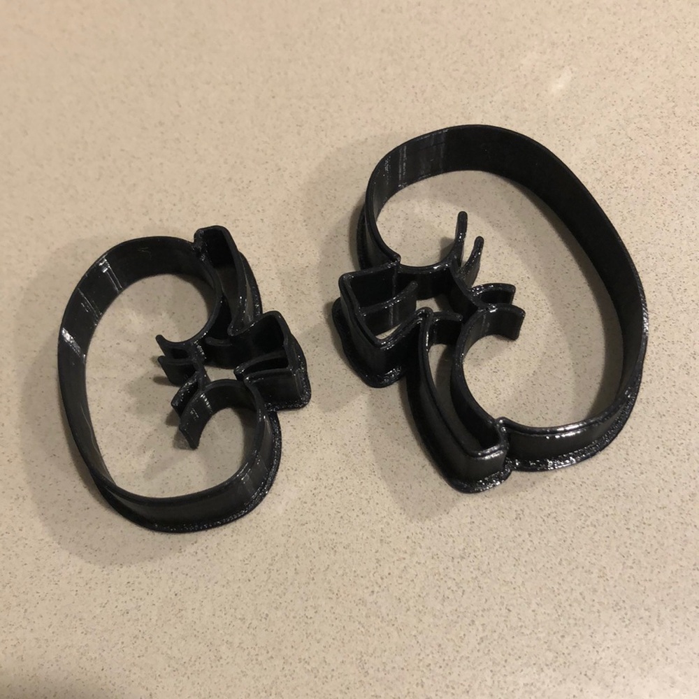 Kidney Shaped Cookie Cutters